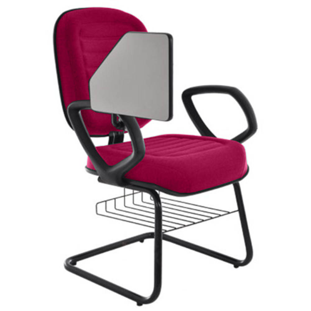 Cadeira Escolar Universitária com prancheta para Escolas e Faculdades Linha Blenda Rosa