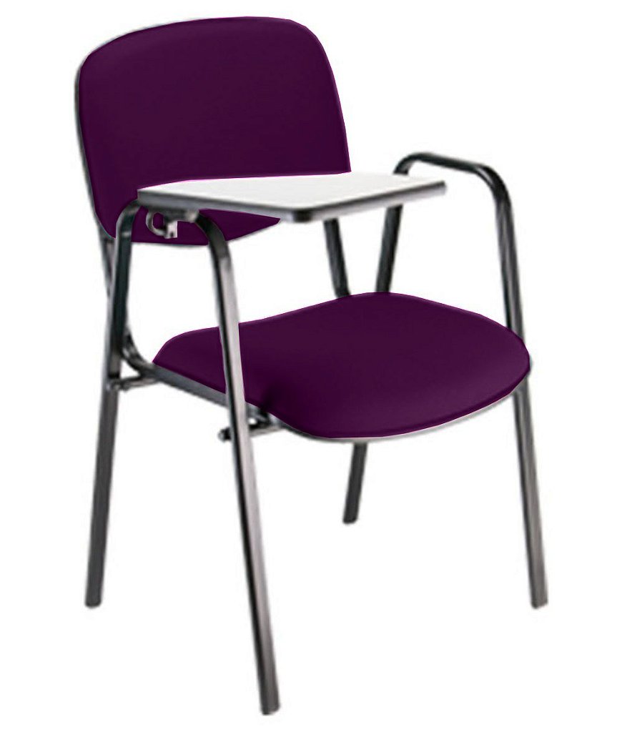 Cadeira Escolar Universitária para Auditórios Linha Hotel Roxo