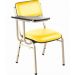 Cadeira Escolar Universitária para Auditórios Linha Hotel Smart Amarelo