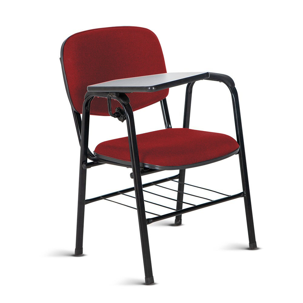 Cadeira Escolar Universitária para Auditórios Linha Hotel Vermelho