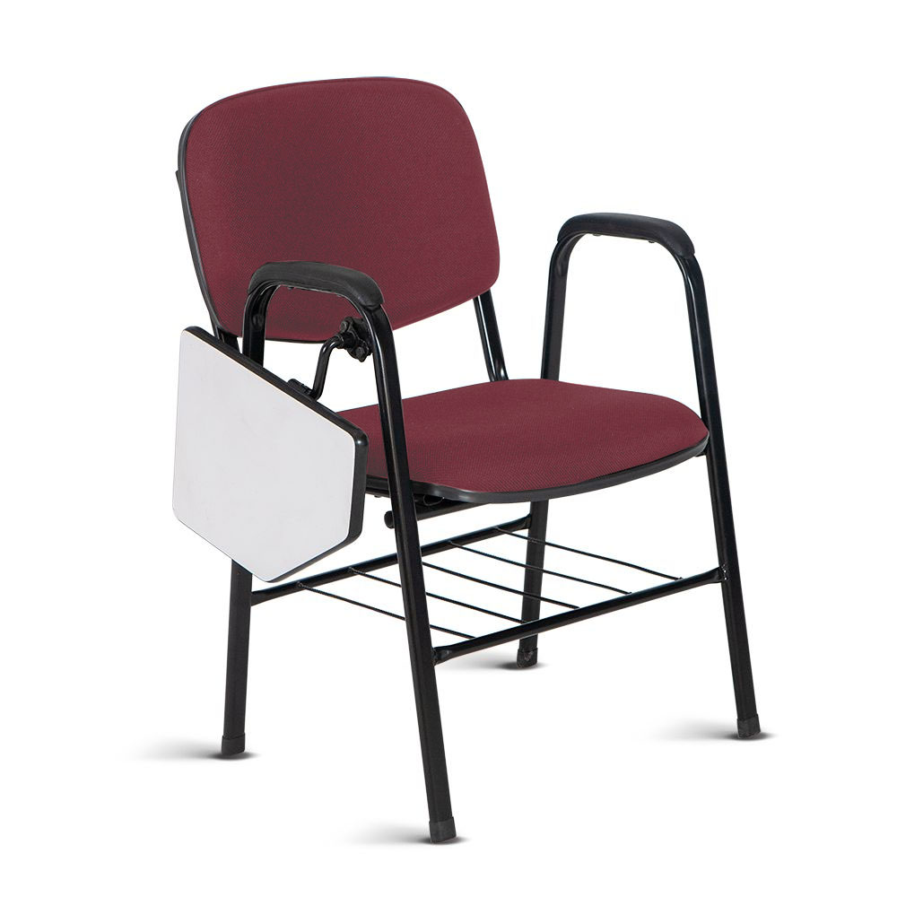 Cadeira Escolar Universitária para Auditórios Linha Hotel Vermelho