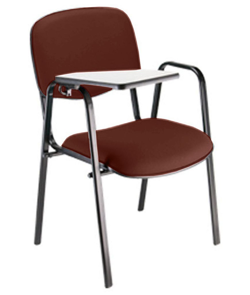 Cadeira Escolar Universitária para Auditórios Linha Hotel Vermelho