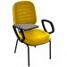 Cadeira Escolar Universitária para Escolas e Faculdades Gomada Linha Blenda Amarelo