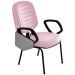 Cadeira Escolar Universitária para Escolas e Faculdades Gomada Linha Blenda Rosa