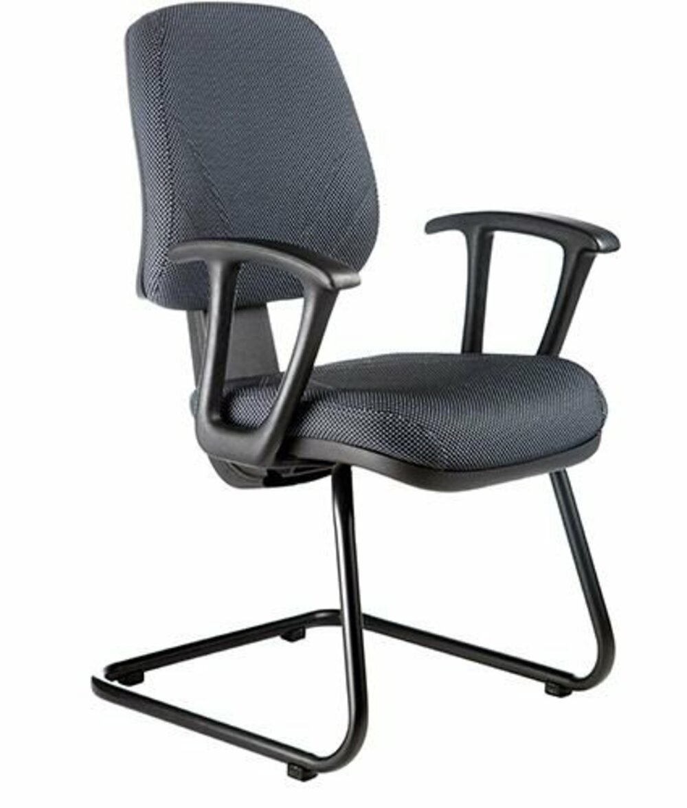 Cadeira Executiva Base Fixa em S Linha New Confort