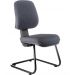 Cadeira Executiva Base Fixa em S Linha New Confort