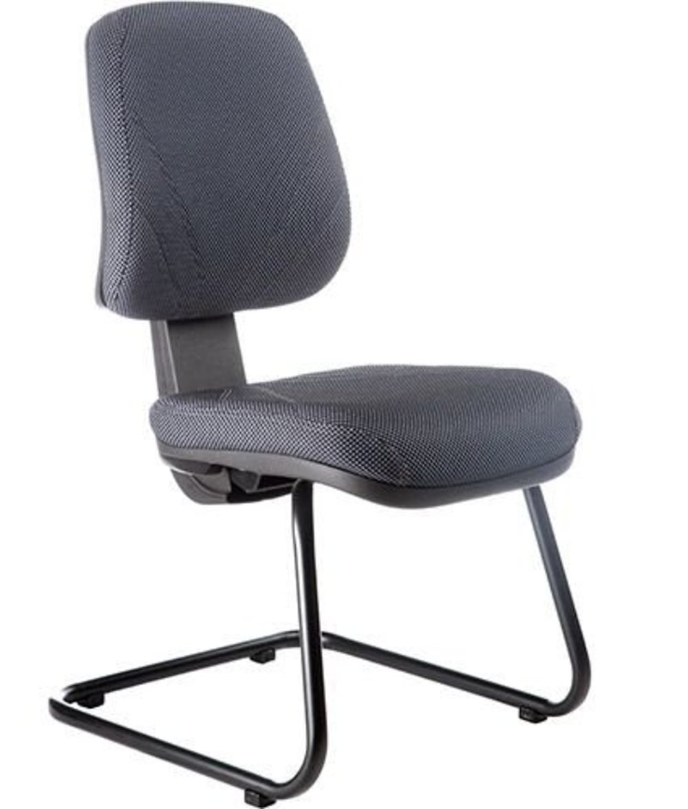 Cadeira Executiva Base Fixa em S Linha New Confort