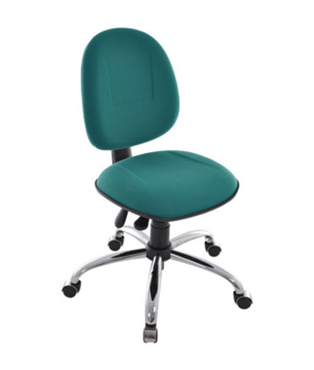 Cadeira Executiva Base GiratÃ³ria Cromada Linha Office Plus