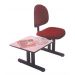Cadeira Executiva e mesa para recepÃ§Ã£o Linha Office