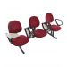 Cadeira Executiva em longarina com 3 lugares Linha Office