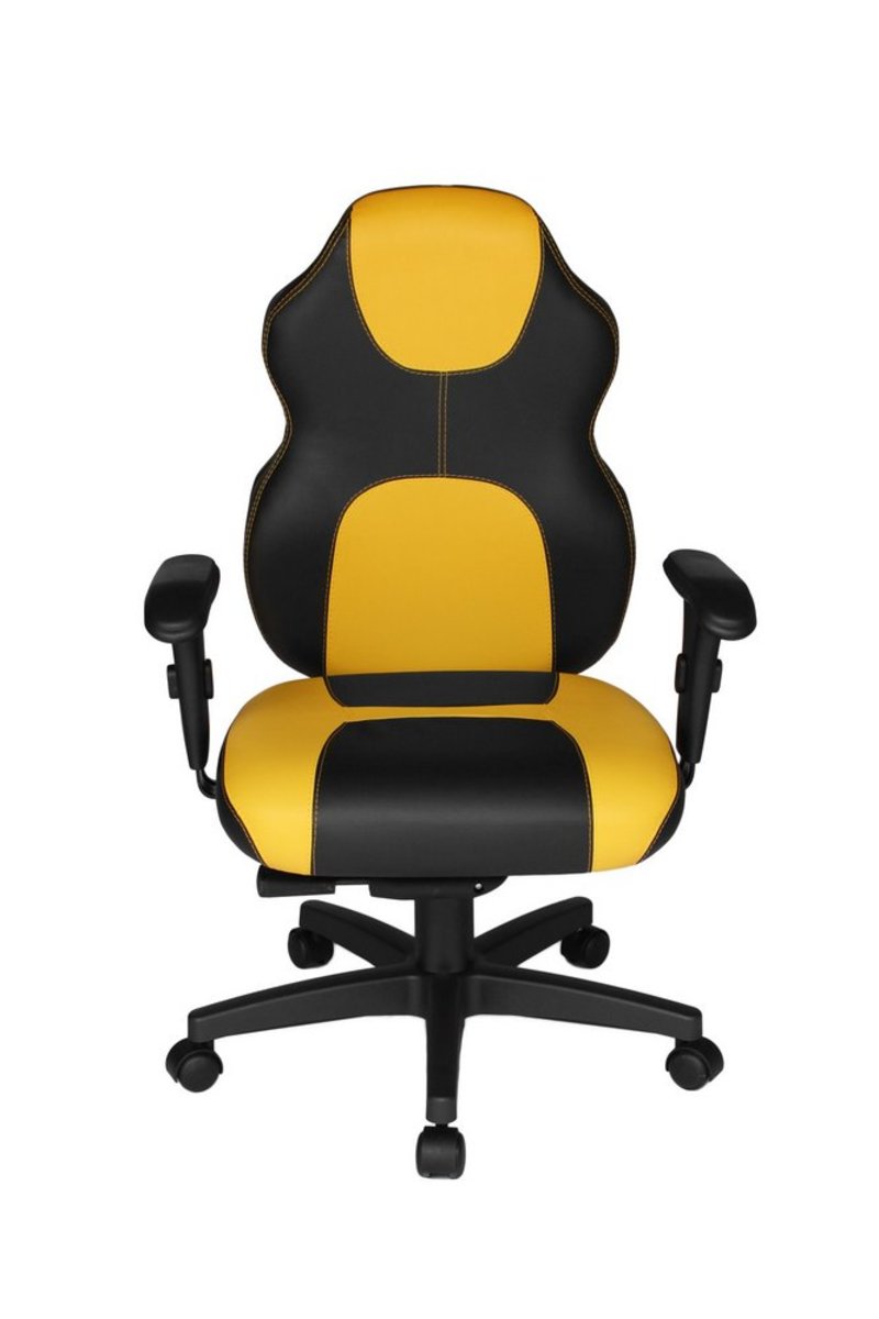 Cadeira Gamer Base GiratÃ³ria com braÃ§o Linha Gamer Racing