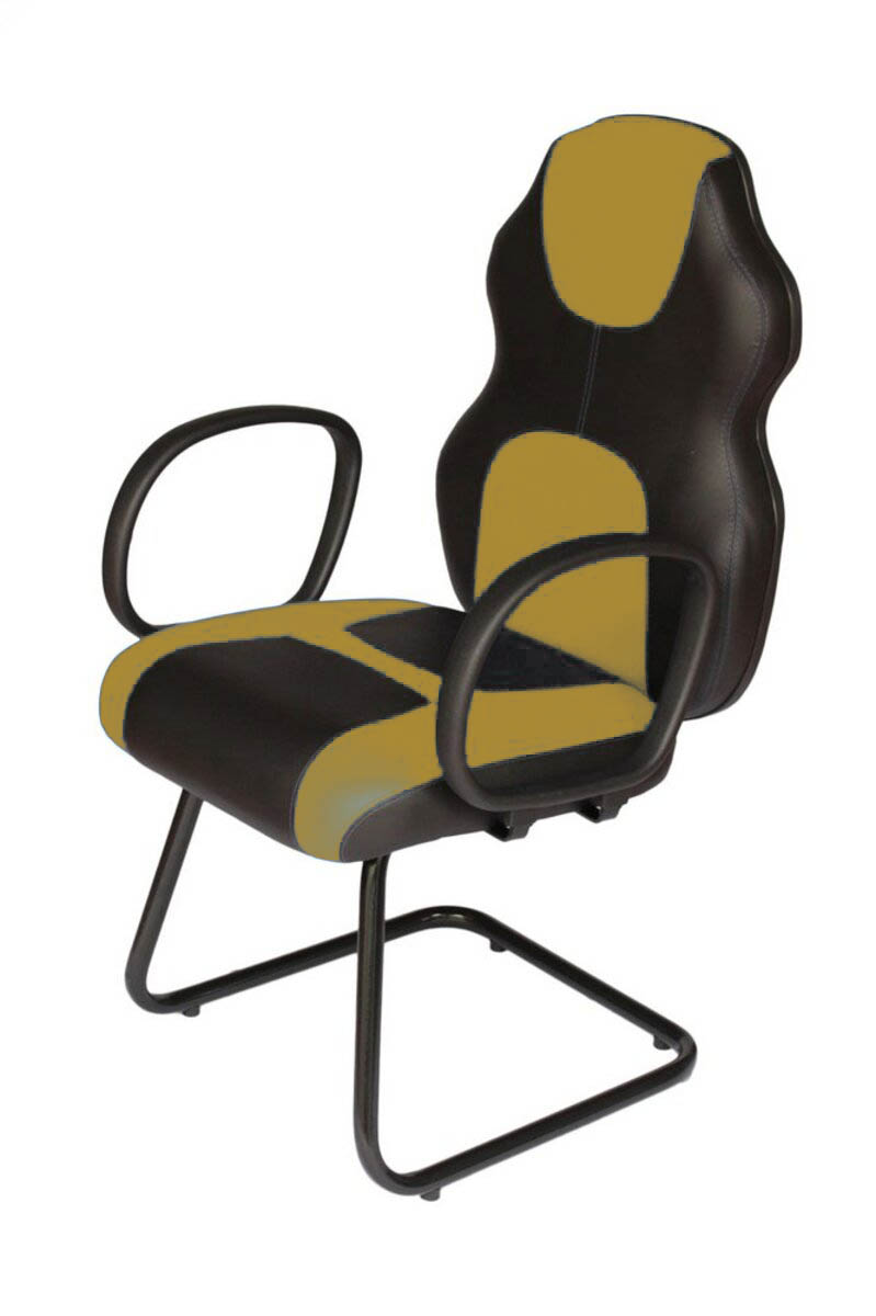 Cadeira Gamer Interlocutor Linha Gamer Racing Amarelo