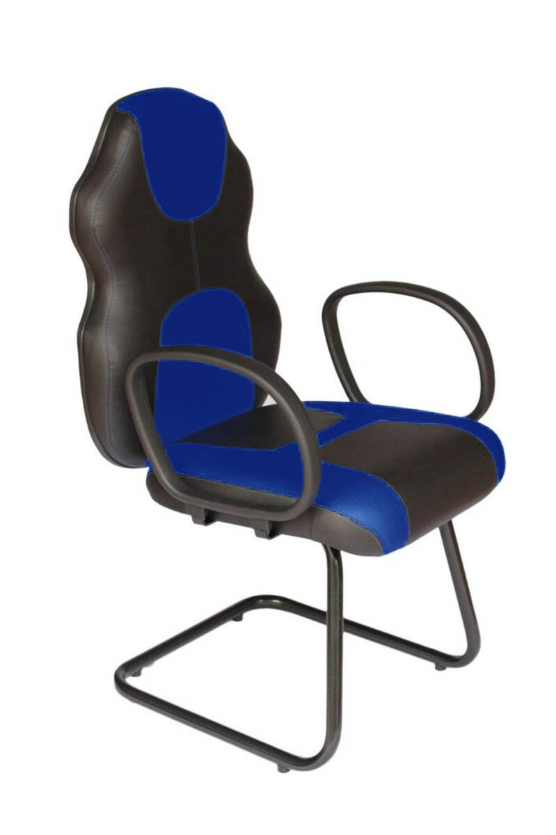 Cadeira Gamer Interlocutor Linha Gamer Racing Azul