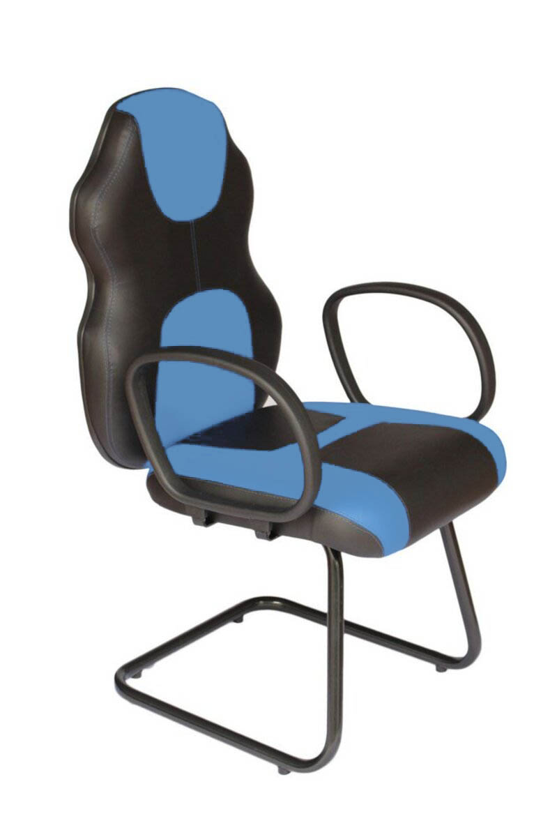 Cadeira Gamer Interlocutor Linha Gamer Racing Azul