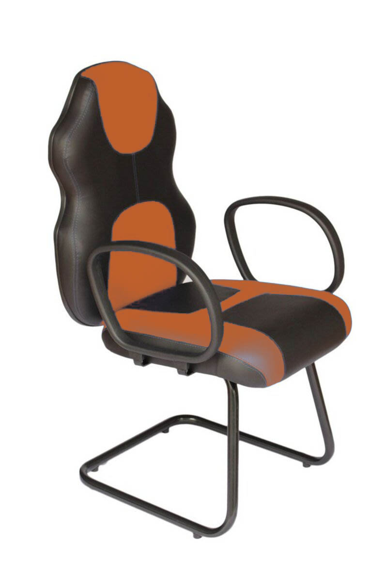 Cadeira Gamer Interlocutor Linha Gamer Racing Laranja