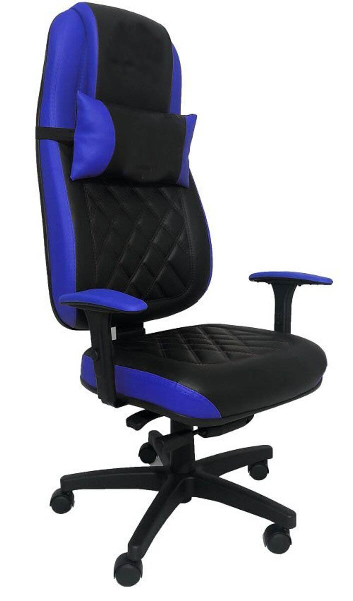 Cadeira Gamer Para Escritório Linha Gamer Cagliari Azul
