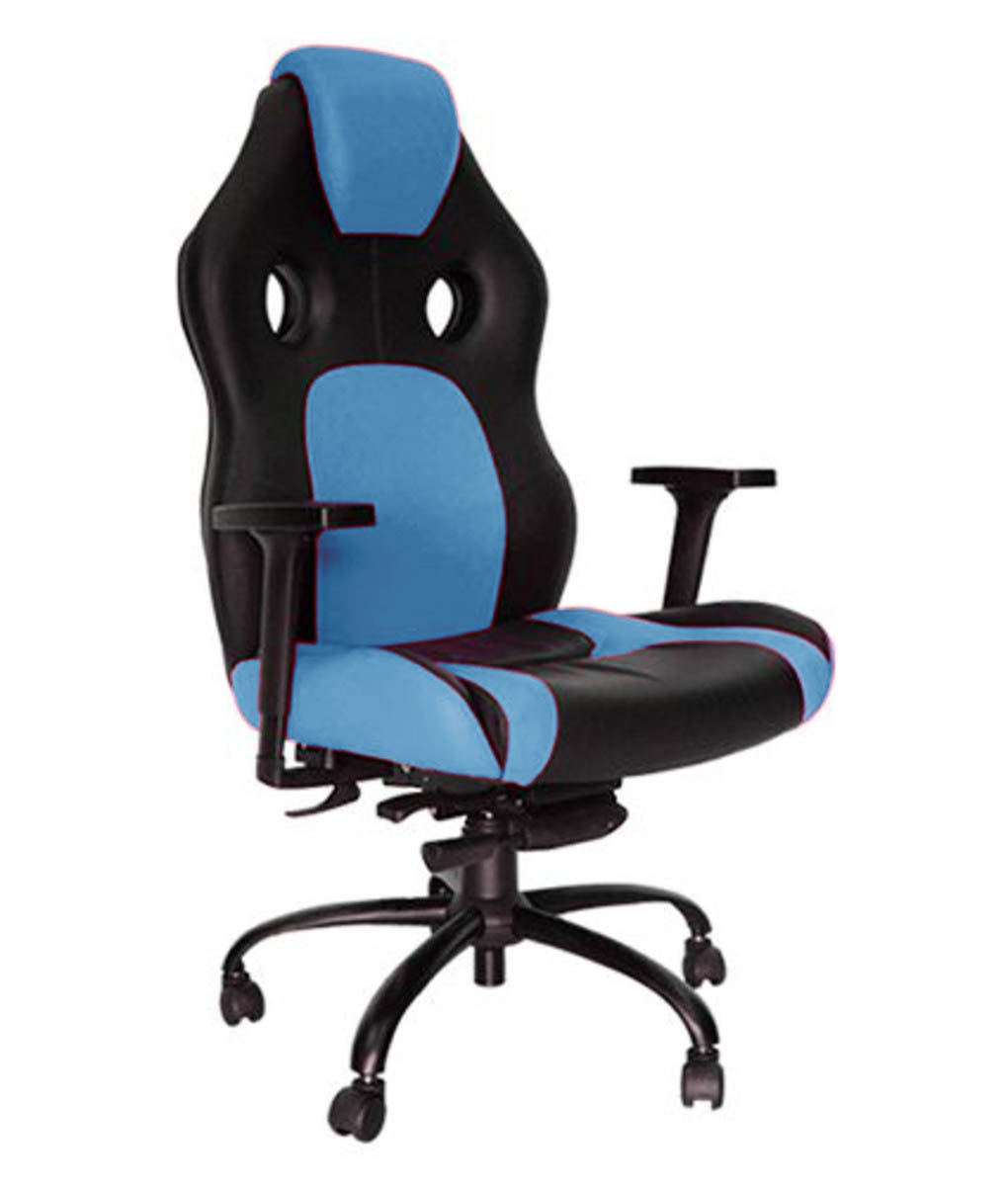 Cadeira Gamer Para Escritório Linha Gamer Racing Azul