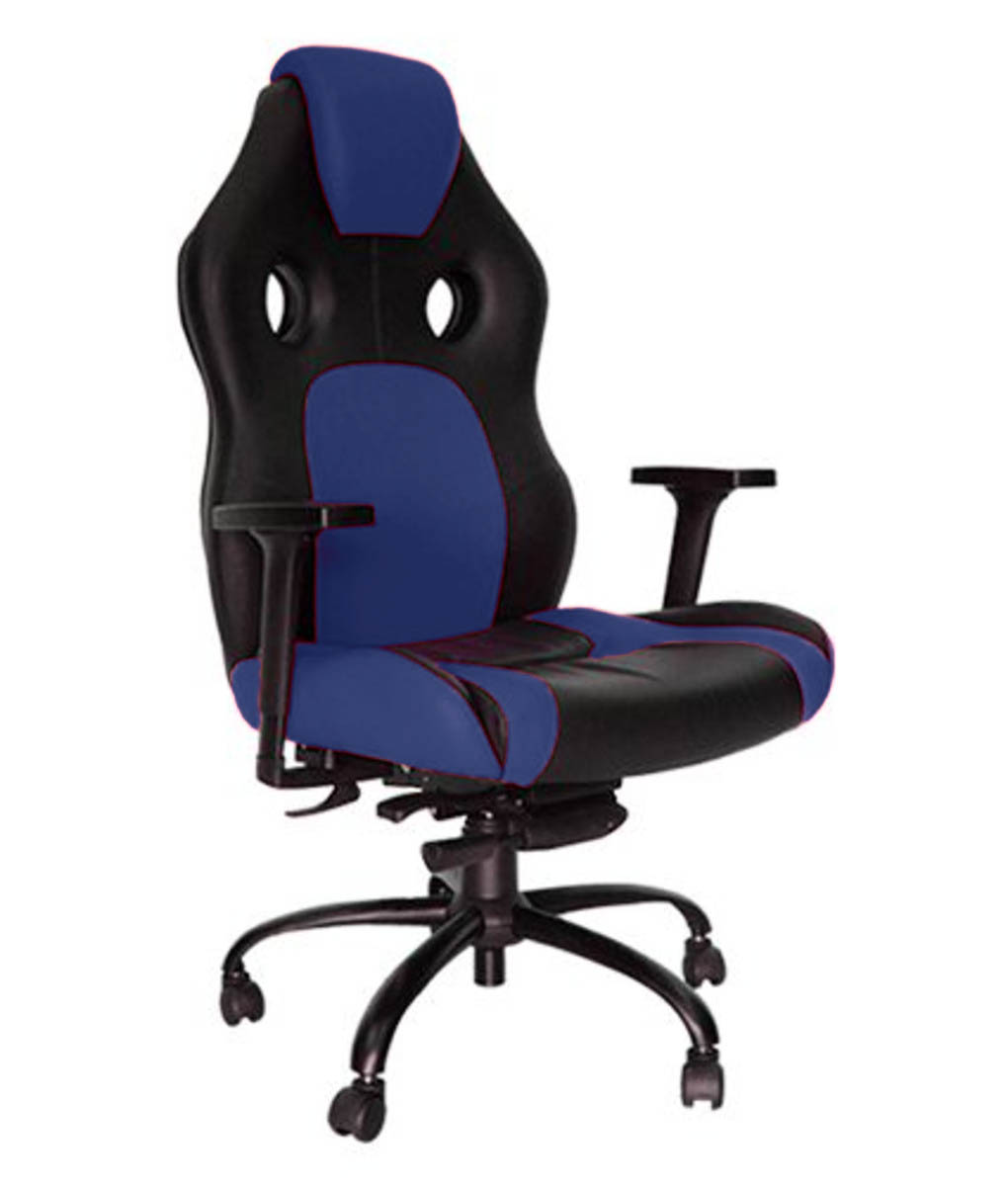 Cadeira Gamer Para Escritório Linha Gamer Racing Azul