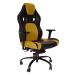 Cadeira Gamer Para Escritório Linha Gamer Racing Cor Amarelo