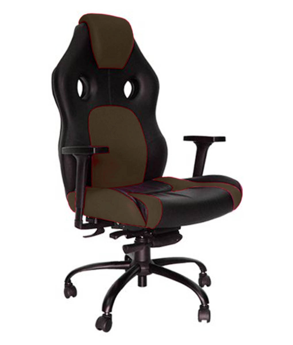 Cadeira Gamer Para Escritório Linha Gamer Racing Marrom