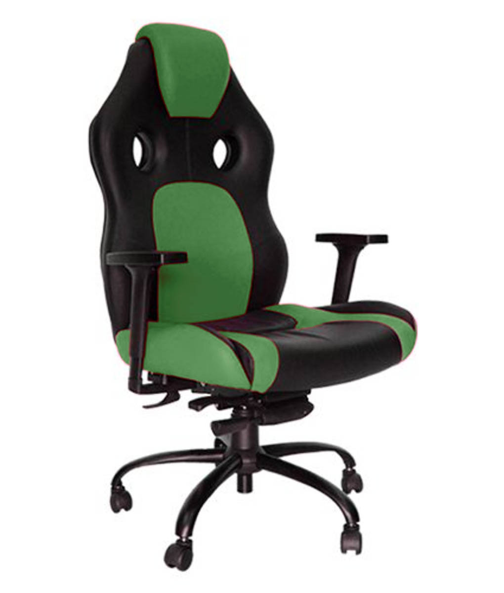 Cadeira Gamer Para Escritório Linha Gamer Racing Verde