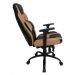 Cadeira Gamer com Almofada Linha Gamer Racing Caramelo