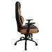 Cadeira Gamer com Almofada Linha Gamer Racing Caramelo
