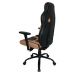 Cadeira Gamer com Almofada Linha Gamer Racing Caramelo