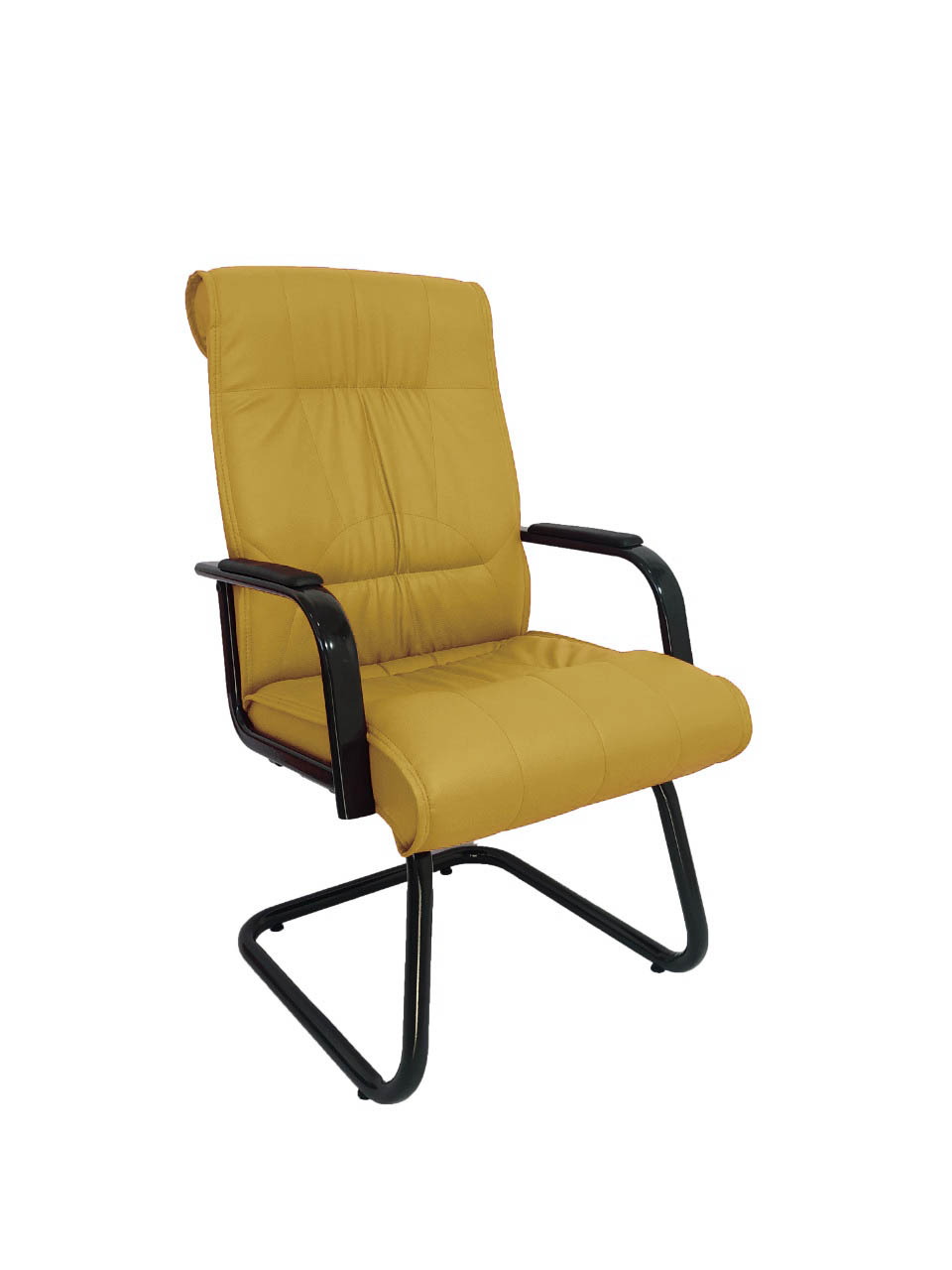 Cadeira Interlocutor Para Escritório Linha Itália Amarelo