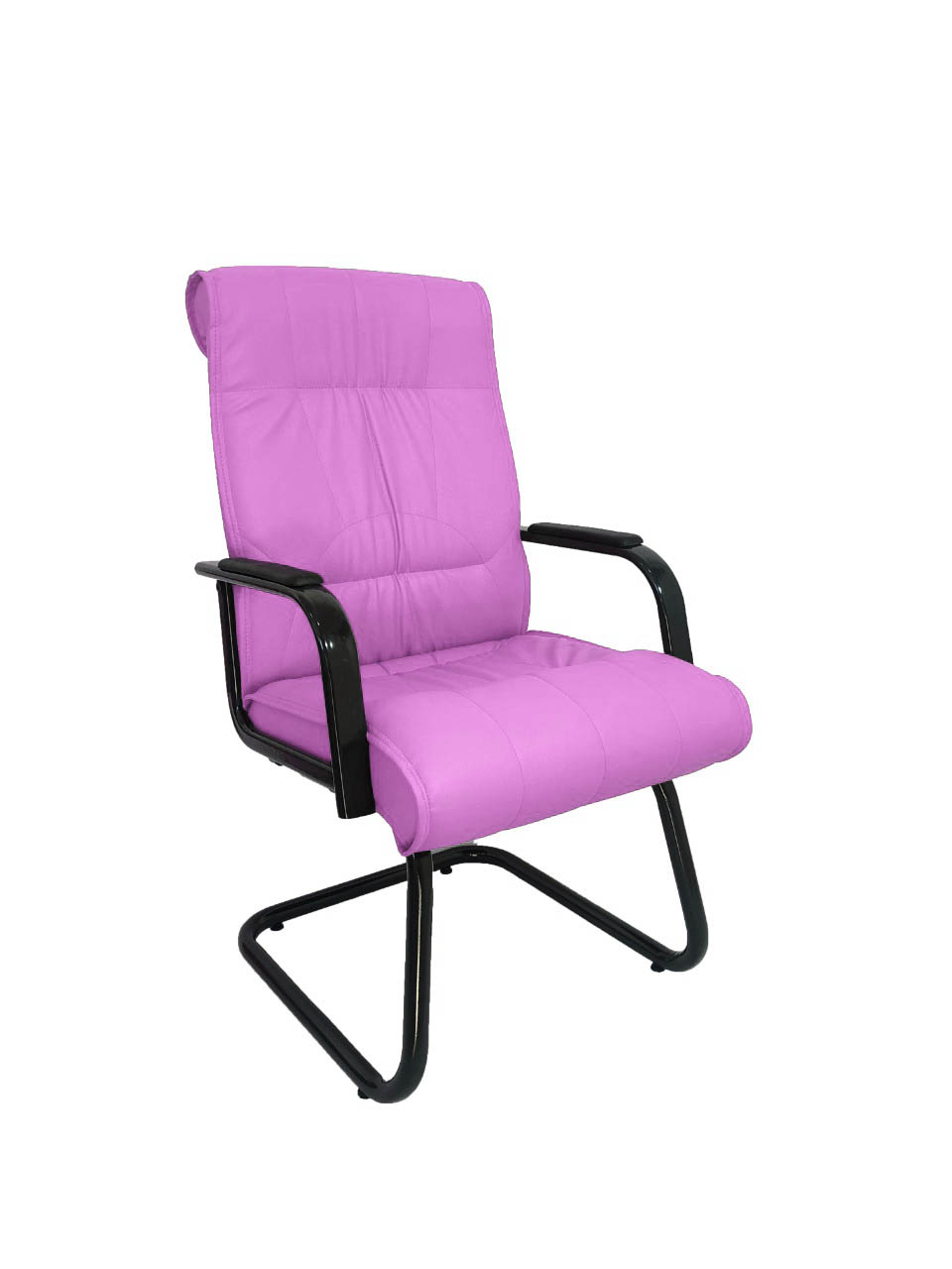 Cadeira Interlocutor Para Escritório Linha Itália Rosa