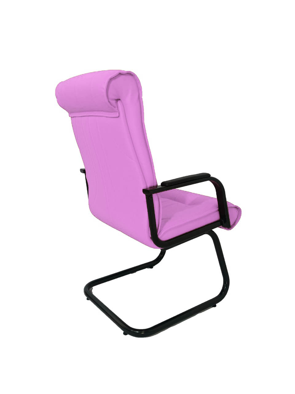 Cadeira Interlocutor Para Escritório Linha Itália Rosa