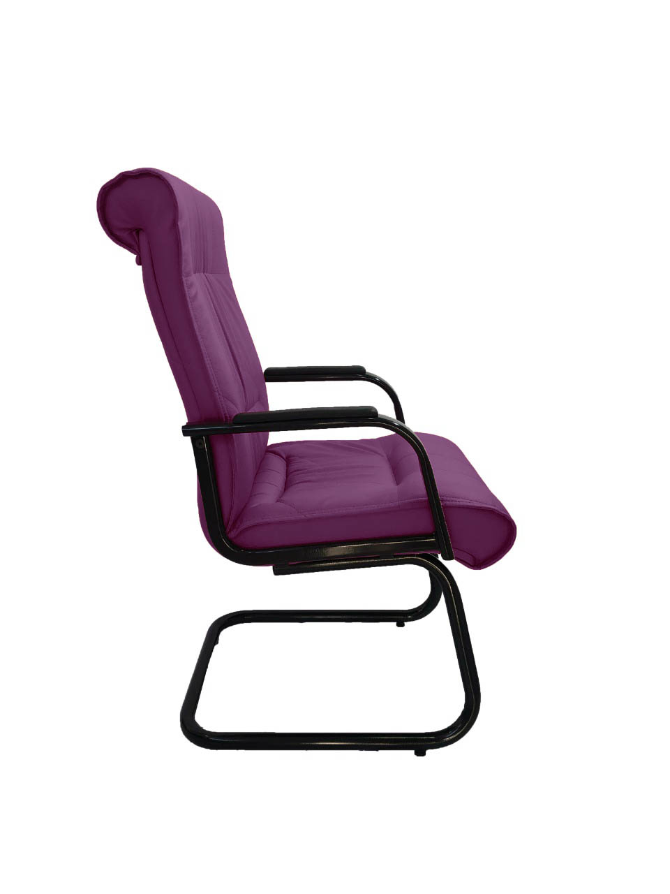 Cadeira Interlocutor Para Escritório Linha Itália Roxo