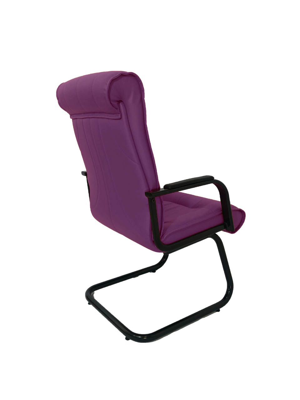 Cadeira Interlocutor Para Escritório Linha Itália Roxo