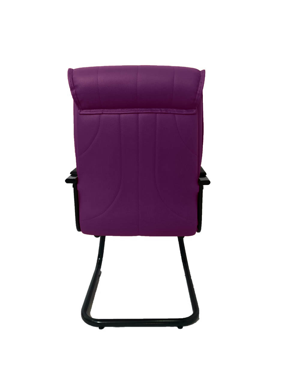 Cadeira Interlocutor Para Escritório Linha Itália Roxo