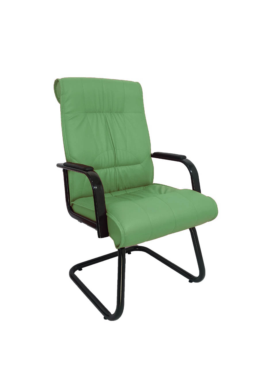 Cadeira Interlocutor Para Escritório Linha Itália Verde