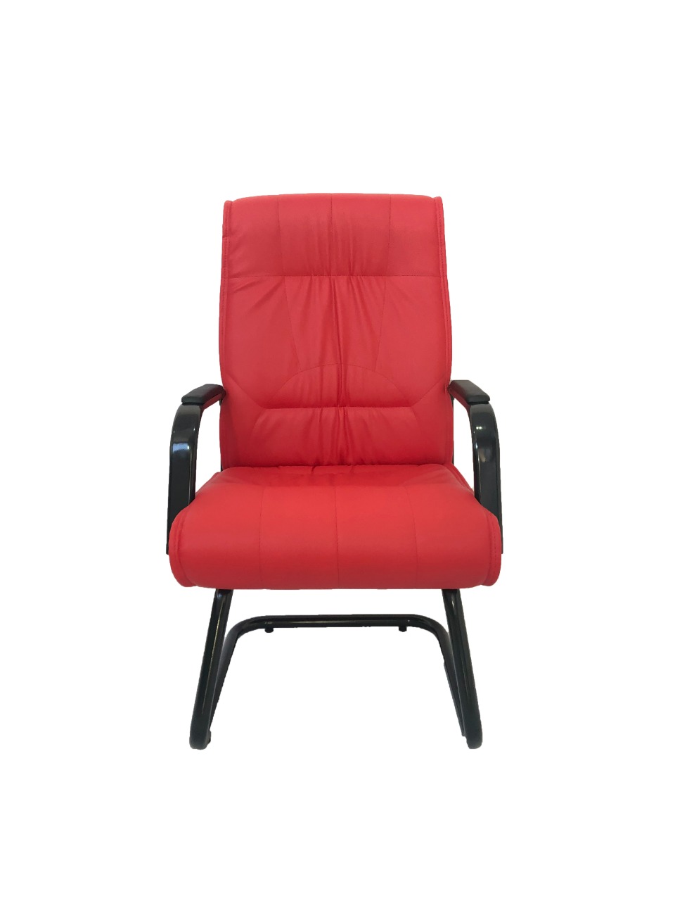 Cadeira Interlocutor Para Escritório Linha Itália Vermelho