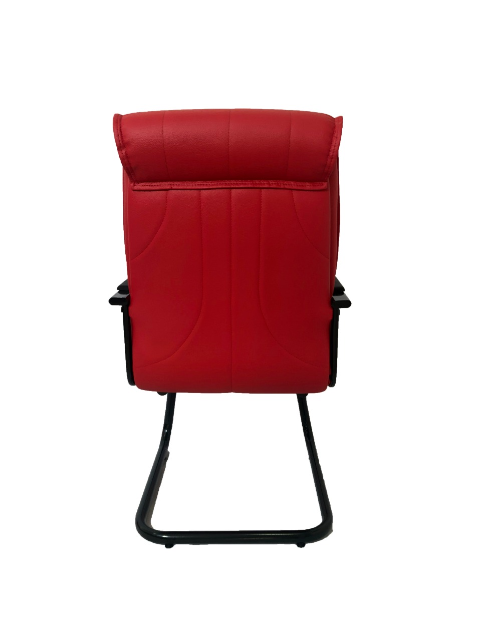 Cadeira Interlocutor Para Escritório Linha Itália Vermelho