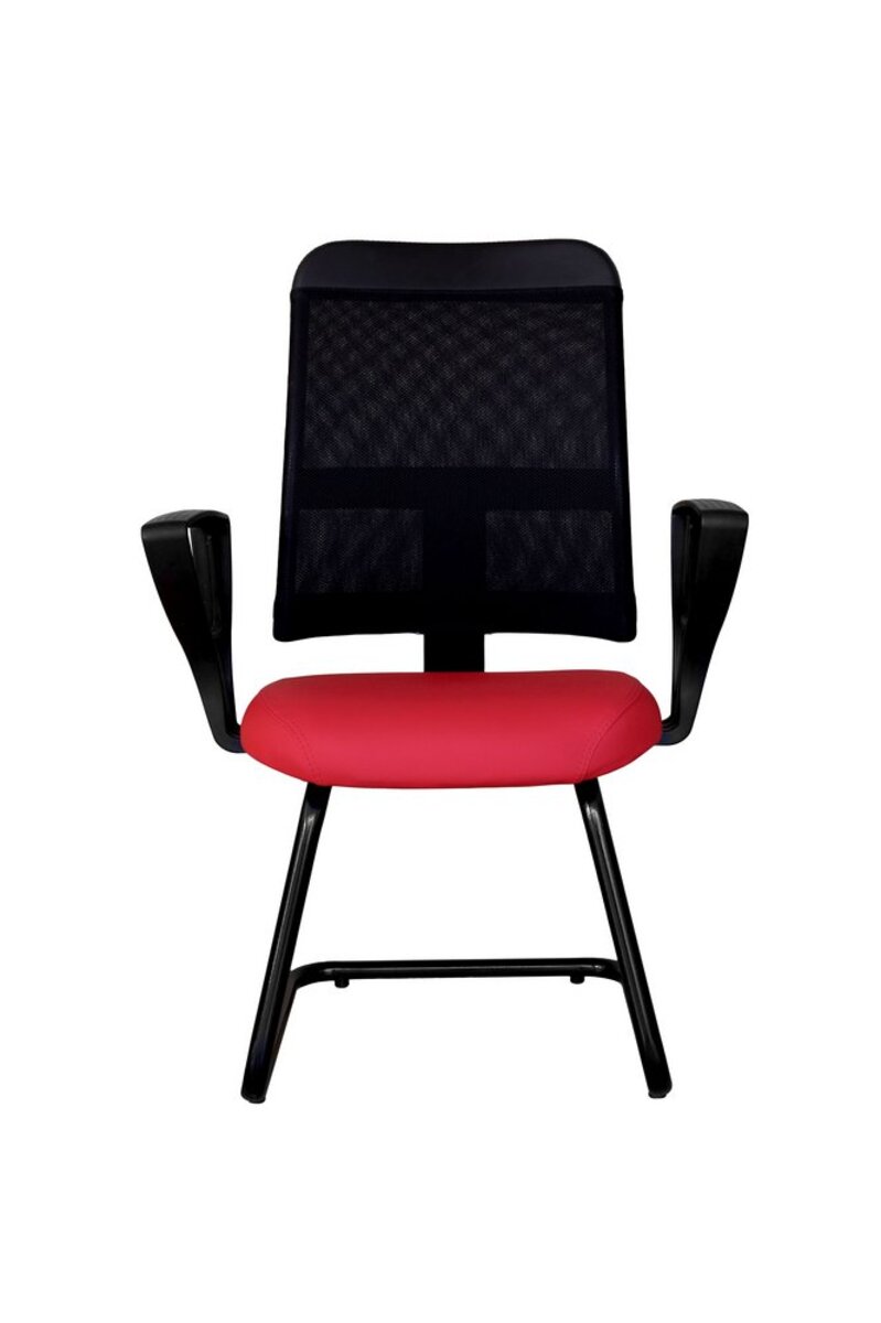 Cadeira Para Escritório E Home Office Linha Conti Vermelho