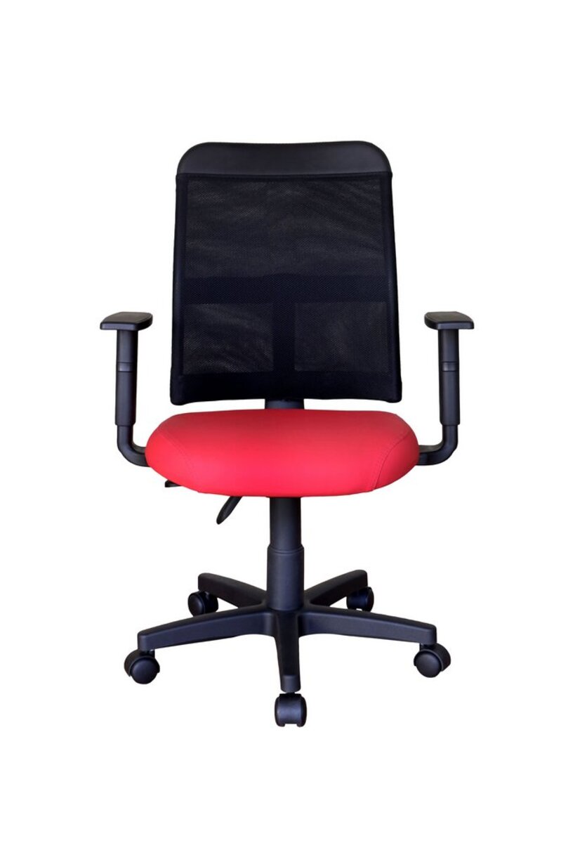 Cadeira Para Escritório E Home Office Linha Conti Vermelho