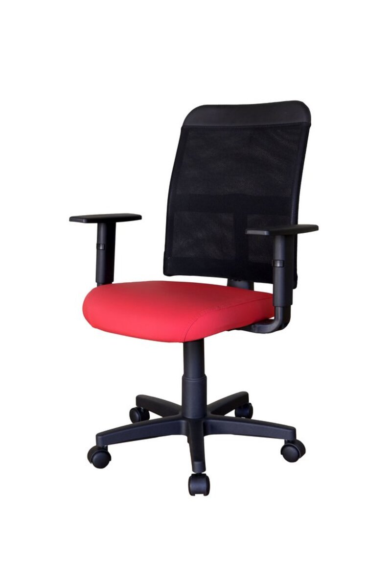 Cadeira Para Escritório E Home Office Linha Conti Vermelho