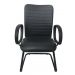 Cadeira Para Sala De Reunião Com Tela Mesh Livorno Preto