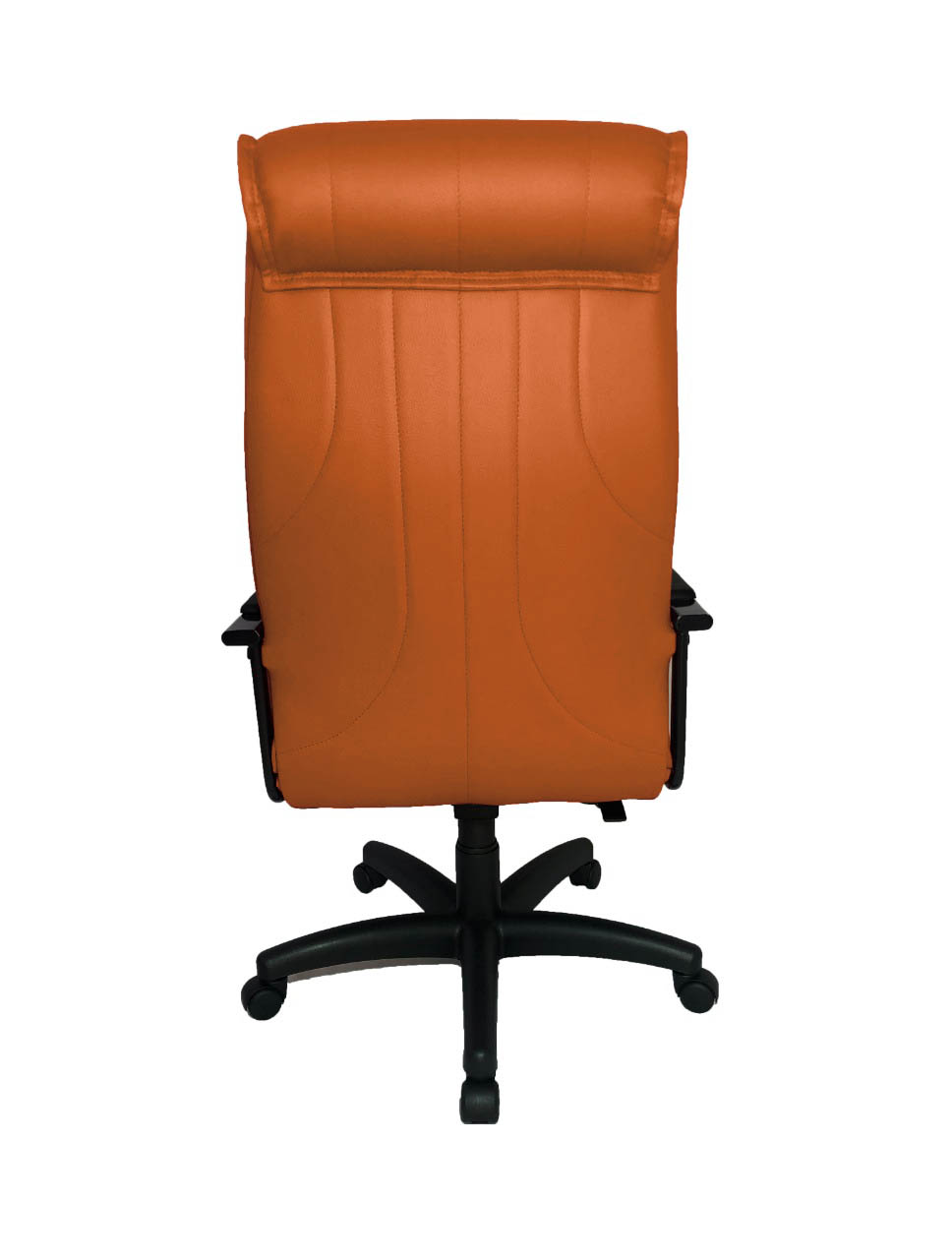 Cadeira Presidente Para Escritório Linha Itália Laranja