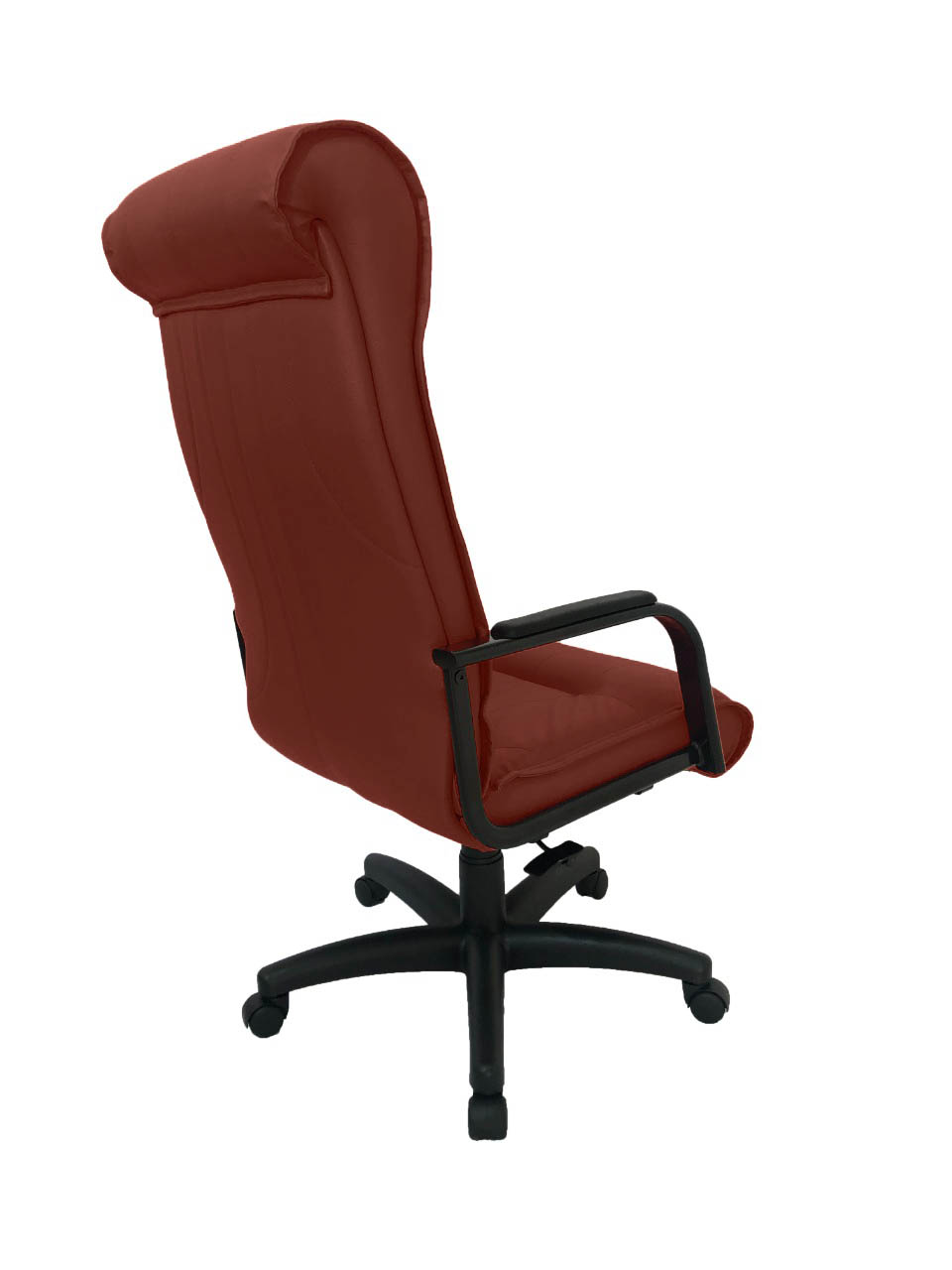 Cadeira Presidente Para Escritório Linha Itália Vermelho