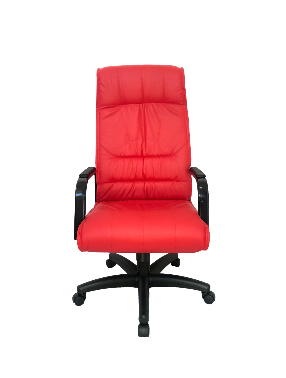 Cadeira Presidente Para Escritório Linha Itália Vermelho