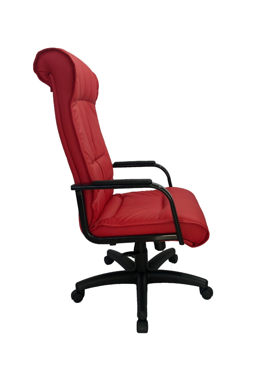 Cadeira Presidente Para Escritório Linha Itália Vermelho