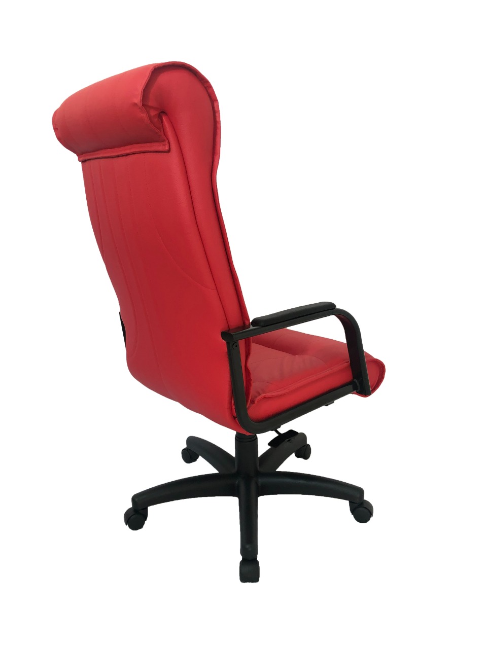 Cadeira Presidente Para Escritório Linha Itália Vermelho