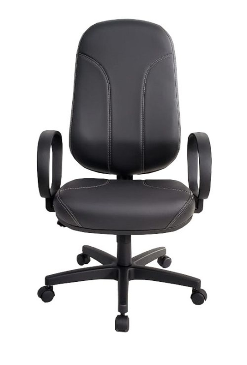 Cadeira Presidente Para Escritório Linha Parma Preto