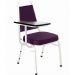 Cadeira Universitária Empilhável Linha Hotel Plus Roxo