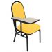 Cadeira Universitária para Auditório Linha Hotel Amarelo