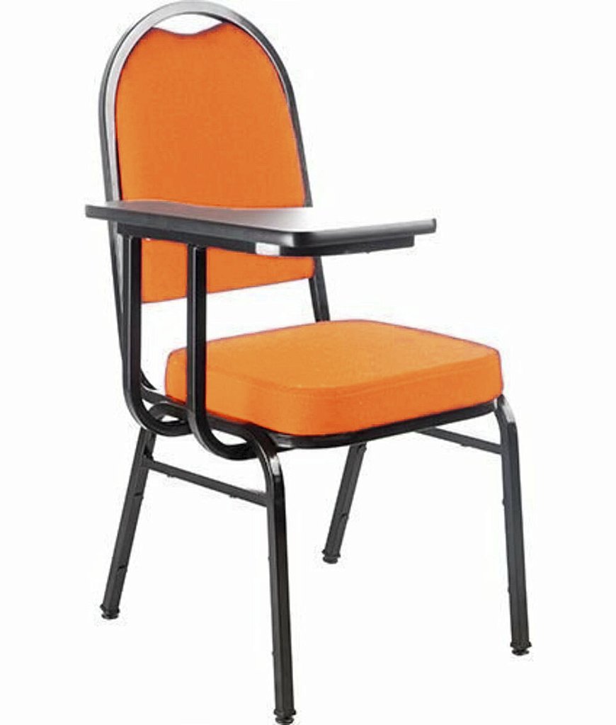 Cadeira Universitária para Auditório Linha Hotel Laranja